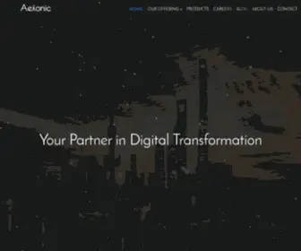 Aexonic.com(Aexonic : Home) Screenshot