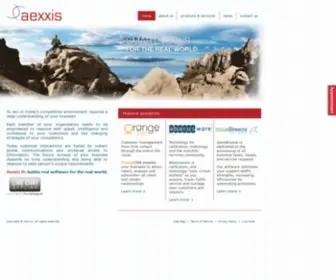 Aexxis.com(We develop enterprise quality web) Screenshot