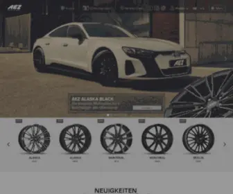 Aez-Wheels.com(AEZ Felgen) Screenshot