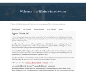 AF-Lifetime-Income.com(Daily Reckoning) Screenshot