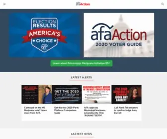 Afaaction.net(Home of AFA Action) Screenshot