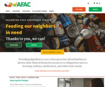 Afac.org(AFAC's mission) Screenshot