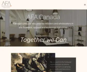 Afacanada.com(AFA Canada) Screenshot