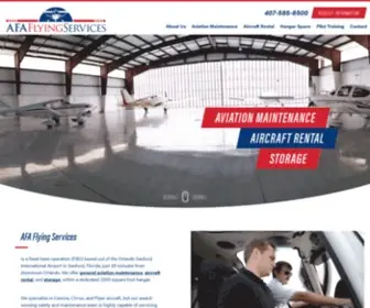 Afaflyingservices.com(AFA Flying Services) Screenshot