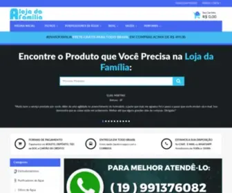 Afamilia.com.br(A Loja da Fam) Screenshot