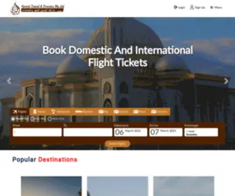 Afanditravel.com(Afandi Travel & Services) Screenshot