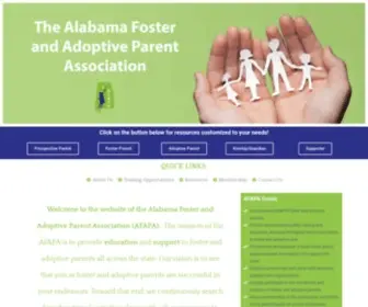 Afapa.org(A resource for foster) Screenshot