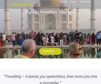 Afaranwide.com(Travel Blog) Screenshot