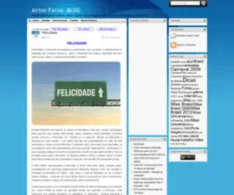 Afarias.blog.br(Blog Airton Farias) Screenshot