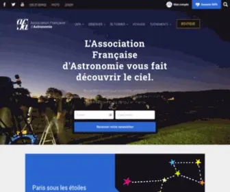 Afastronomie.fr(L'Association Fran) Screenshot