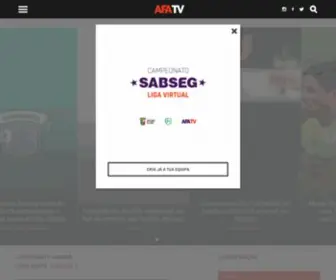 Afatv.pt(Associação de Futebol de Aveiro) Screenshot