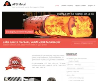 Afbmetal.com(AFB METAL) Screenshot