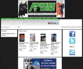 Afbooks.com(Comic Books) Screenshot