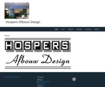 Afbouwdesign.nl(Afbouw Bedrijf Almelo) Screenshot