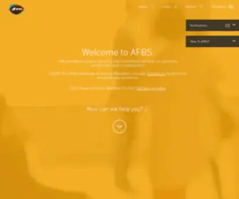 AFBS.ca(Actra Fraternal Benefit Society) Screenshot