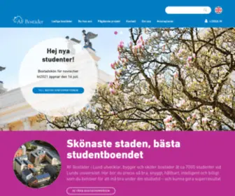 AFB.se(Studentbostäder i Lund) Screenshot