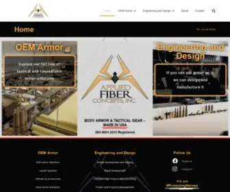 Afcarmor.com(Applied Fiber Concepts) Screenshot