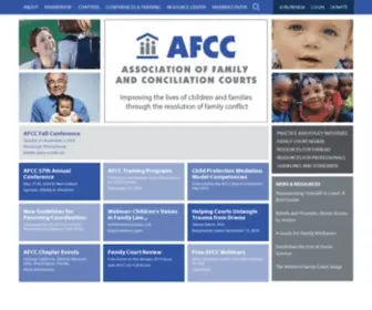 Afccnet.org(Association of Family and Conciliation Courts) Screenshot