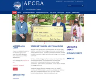 Afcea-NC.org(AFCEA-North Carolina) Screenshot