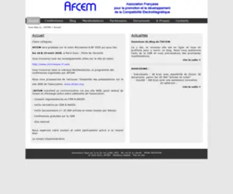 Afcem.org(Accueil) Screenshot
