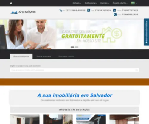 Afcimoveis.com.br(ImobiliÃ¡ria em Salvador) Screenshot