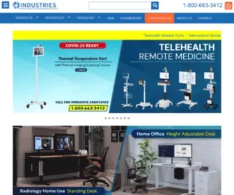 Afcindustries.com(Ergonomic Workstation Furniture) Screenshot