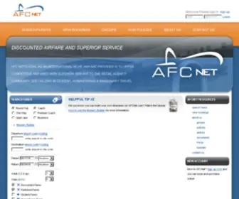 Afcnet.com(AFC Net) Screenshot