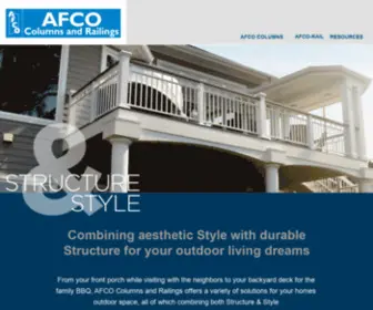 Afcocolumnsandrailings.com(Afcocolumnsandrailings) Screenshot