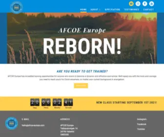 Afcoe-Europe.com(Mission School) Screenshot