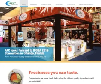 Afcsushi.com(AFC Sushi) Screenshot