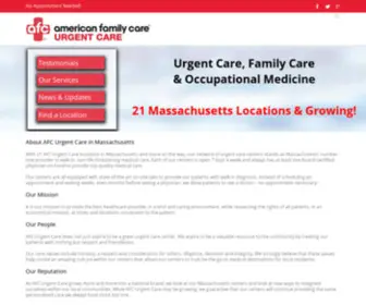 Afcurgentcareboston.com(Afcurgentcareboston) Screenshot