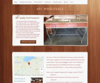 Afcwholesalefurniture.com(AFC WHOLESALE) Screenshot