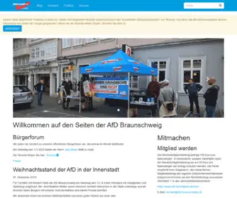 AFD-Braunschweig.de(AfD Kreisverband) Screenshot