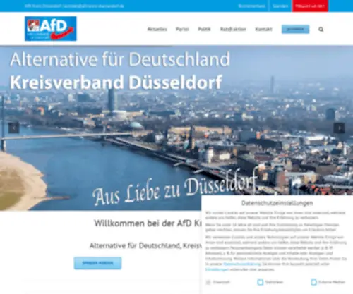 AFD-Kreis-Duesseldorf.de(AfD Kreis Düsseldorf) Screenshot