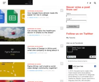 AFD-Techtalk.com(AFD Tech Talk) Screenshot