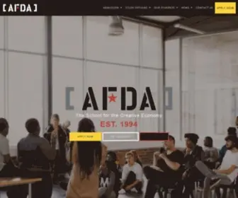 Afda.co.za(Study film) Screenshot