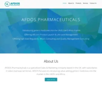 Afdospharmaceuticals.com(AFDOS) Screenshot