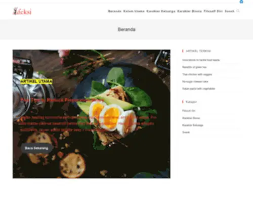 Afeksi.com(My WordPress Blog) Screenshot