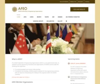 Afeo.org(The commemorative afeo coffee table e) Screenshot
