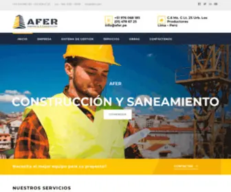 Afer.pe(Ingeniería & Construcción) Screenshot