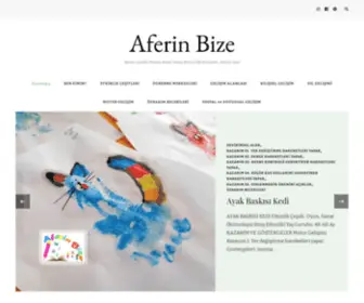 Aferinbize.com(Aferin Bize) Screenshot