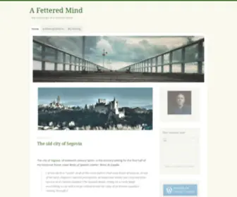 Afetteredmind.com(A Fettered Mind) Screenshot