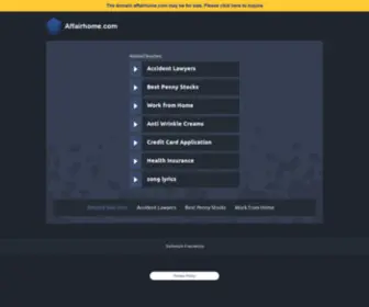Affairhome.com(Affairhome) Screenshot