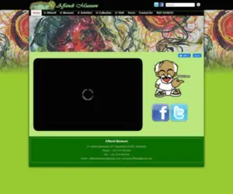 Affandi.org(Museum Affandi) Screenshot