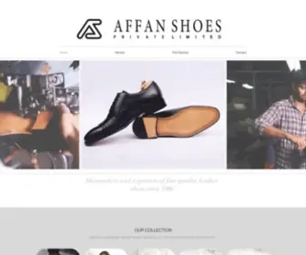 Affanshoes.com(Shoemakers) Screenshot