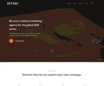Affarimedia.com(A Global Creative Marketing Agency) Screenshot