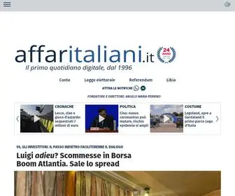 Affaritaliani.it(Affaritaliani) Screenshot