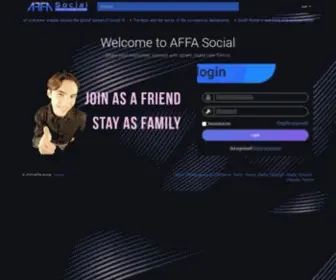 Affasocial.com(AFFA Social) Screenshot