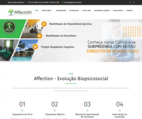 Affection.com.br(Evolução Biopsicossocial) Screenshot