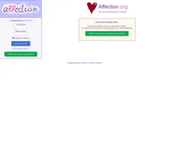 Affection.org(Rencontres) Screenshot